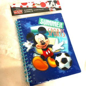 Mickey Mouse 3D Lenticular Journal NOS